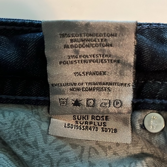 Silver Jeans Suki Rose Surplus Mid Rise Size 26 - Picture 12 of 16